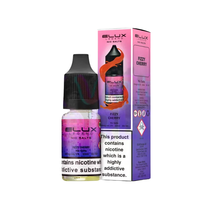 Fizzy Cherry Elux Legend Nic Salt 10ML eLiquid