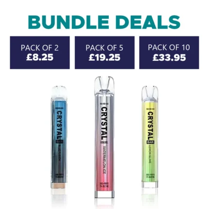 20mg SKE Crystal Bar 600 vape kit