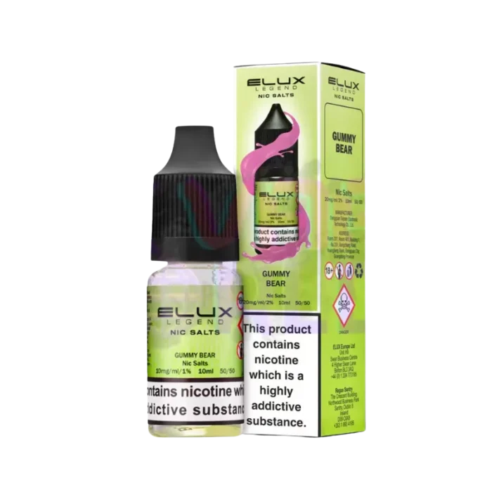 Gummy Bear Elux Legend Nic Salt 10ML eLiquid