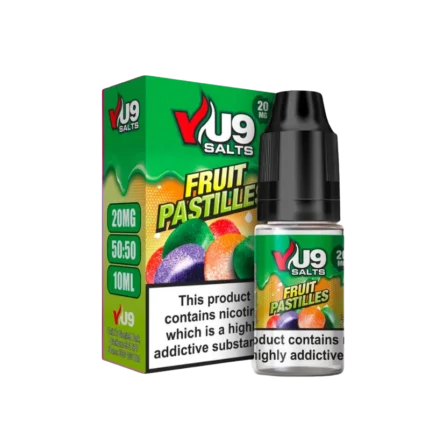 Fruit Pastilles Nic Salt 10ml Nicotine E Juice by VU9 - 99p Eliquid