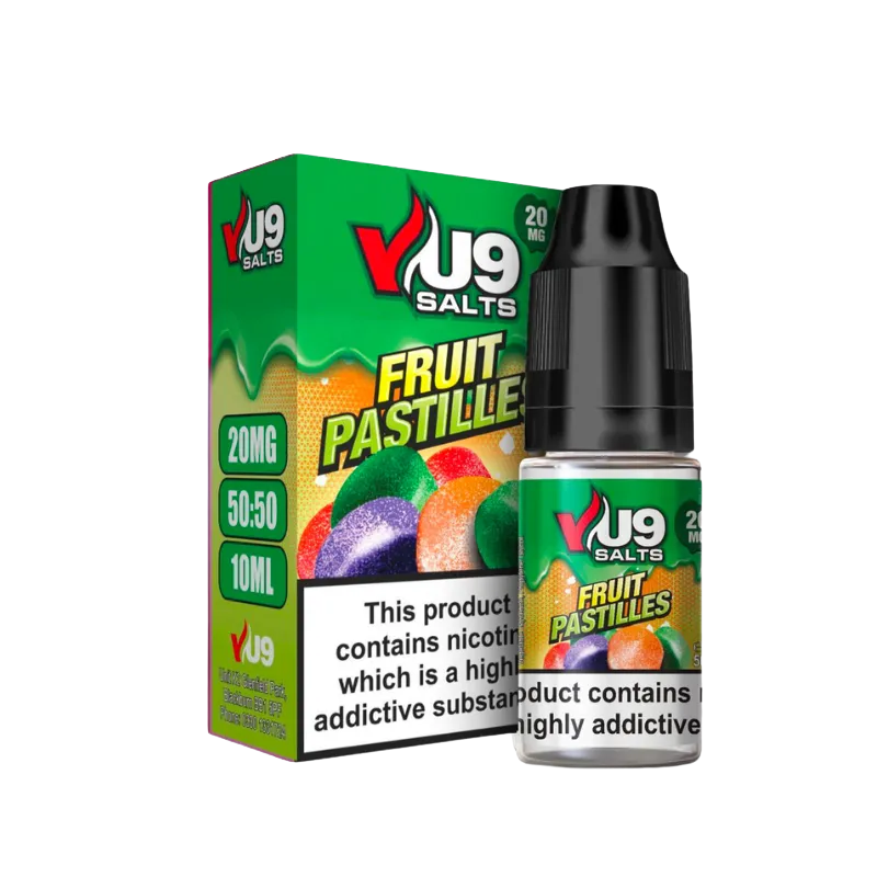 Fruit Pastilles Nic Salt 10ml Nicotine E Juice by VU9 - 99p Eliquid