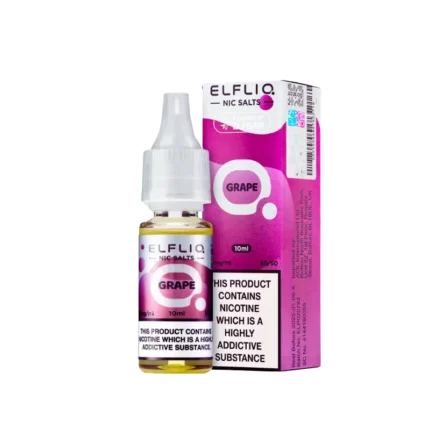 ElfLiq 'Grape' Nic Salt 10ML eLiquid