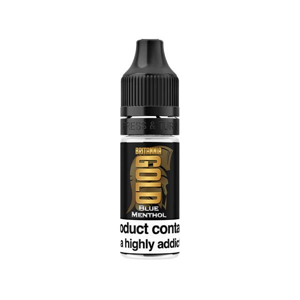 Blue Menthol Britannia Gold 18mg 10ml E-Liquids (40VG/60PG)