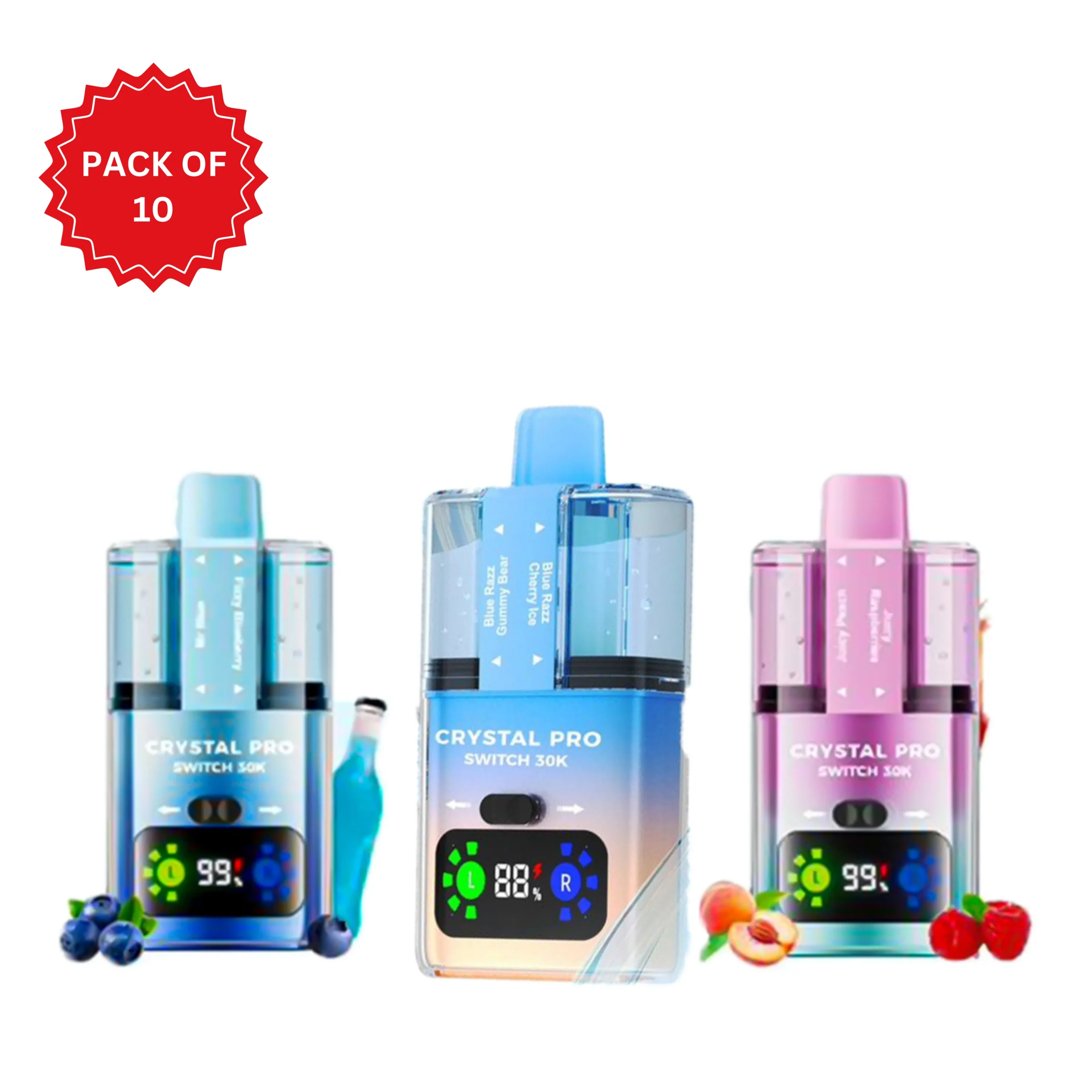 Crystal Pro Switch 30K (Pack of 10)