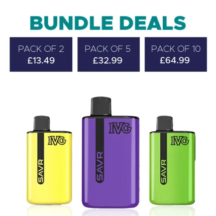 IVG SAVR 3000 Puffs Prefilled Pod Vape Kit