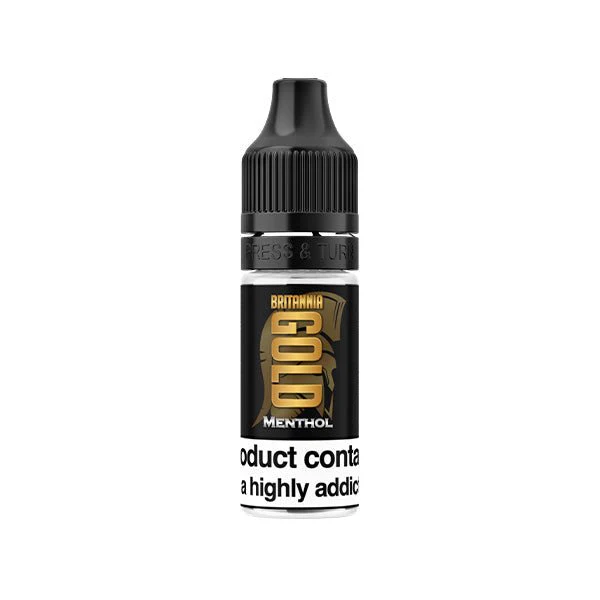 Menthol Britannia Gold 18mg 10ml E-Liquids (40VG/60PG)