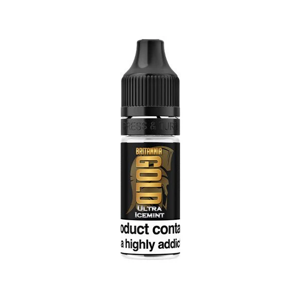 Ultra Icemint Britannia Gold 18mg 10ml E-Liquids (40VG/60PG)