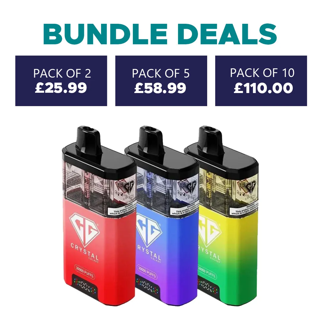 Crystal Galaxy Focus 30000, 30k Puff Prefilled Vape Kit