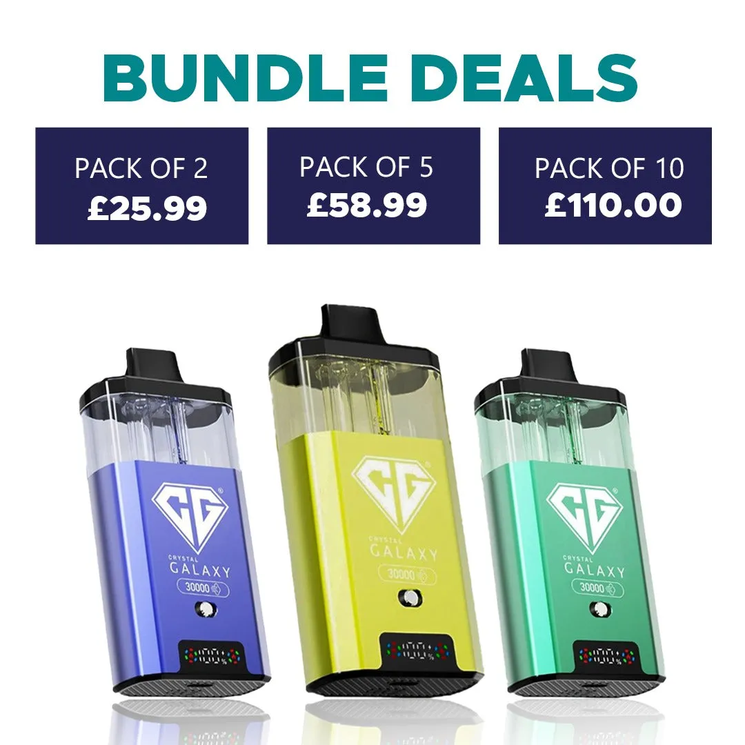 Crystal Galaxy Focus 2 30000, 30k Puff Prefilled Vape Kit