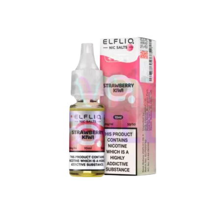 ElfLiq 'Strawberry Kiwi' Nic Salt 10ML eLiquid