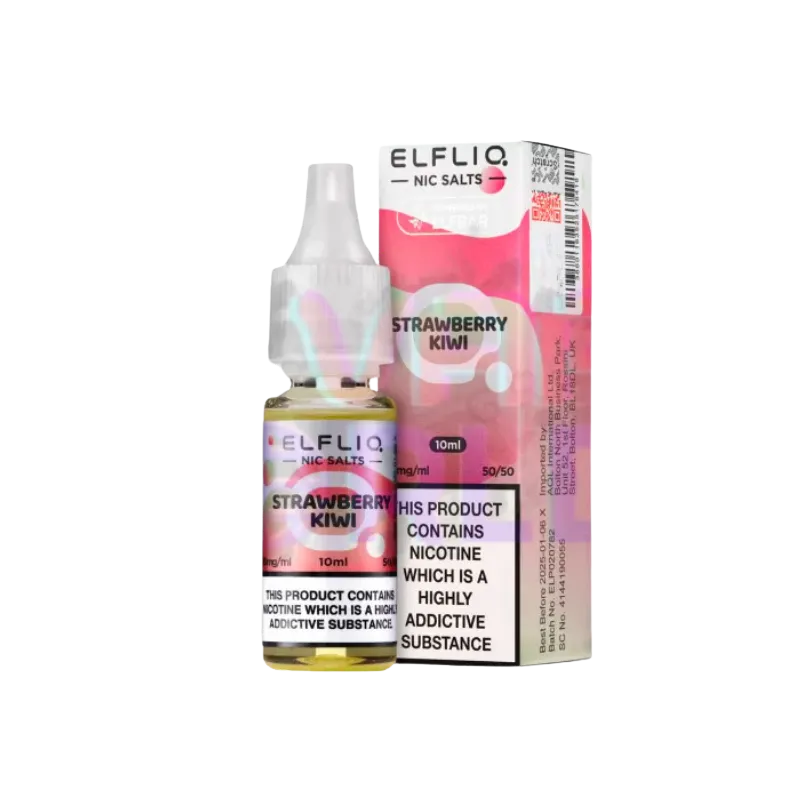 ElfLiq 'Strawberry Kiwi' Nic Salt 10ML eLiquid
