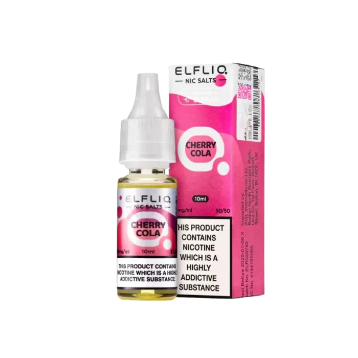 cf8a9446-0d62-4eb0-9efe-dd16c69e ElfLiq 'Cherry Cola' Nic Salt 10ML eLiquid
