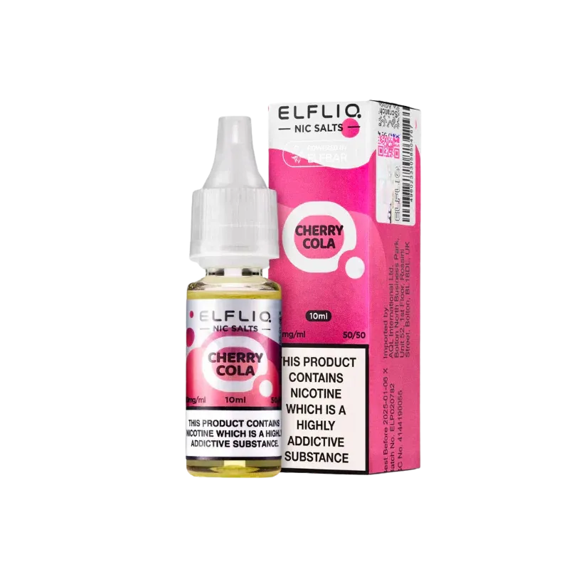 ElfLiq 'Cherry Cola' Nic Salt 10ML eLiquid