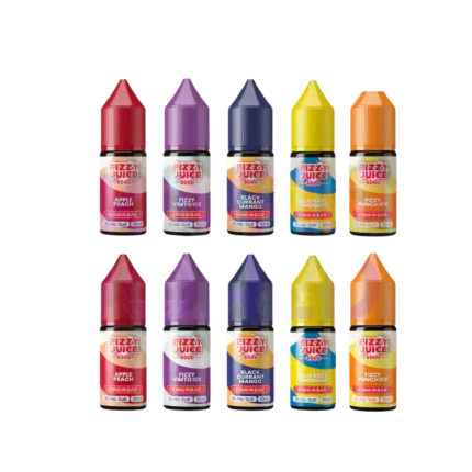 Box Of 10 Fizzy Juice 5000 Nic Salt 10ML E-liquid
