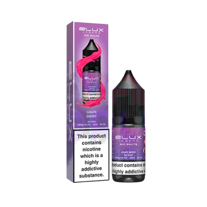 eedffe0f-b1bb-4426-b9fd-2a03f1c0 Grape Berry Elux Legend Nic Salt 10ML eLiquid