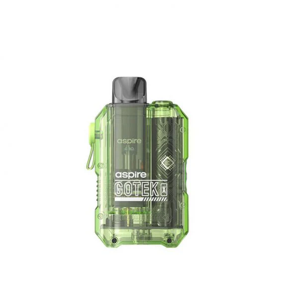 green Aspire GoTek X Pod Kit