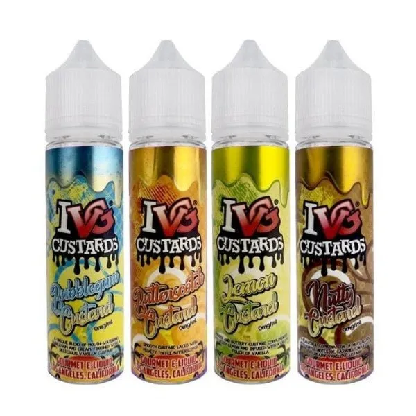 IVG Custards 0mg 50ml Shortfill (70VG/30PG)
