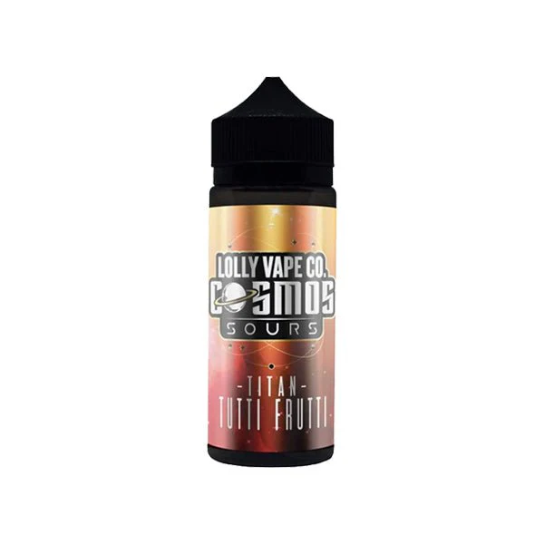 Lolly Vape Co Cosmos Sours 100ml Shortfill 0mg (80VG/20PG)