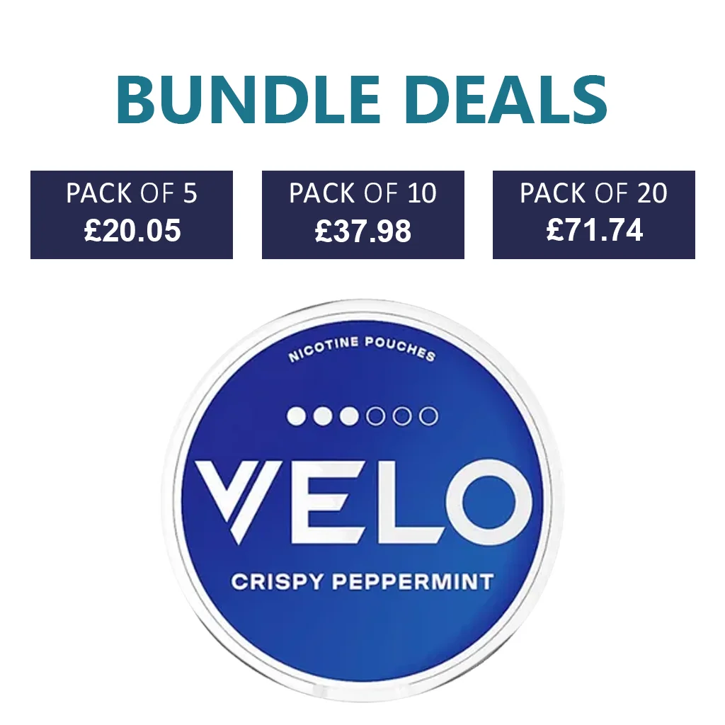 VELO Crispy Peppermint Nicotine Pouches