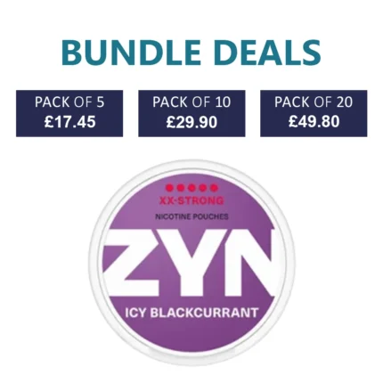 Zyn Icy Blackcurrant Nicotine Pouches