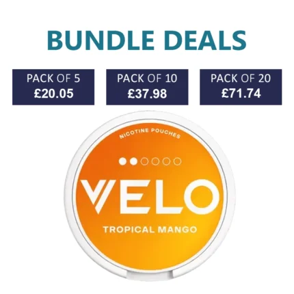 VELO Tropical Mango Nicotine Pouches