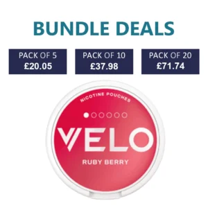 VELO Ruby Berry Nicotine Pouches