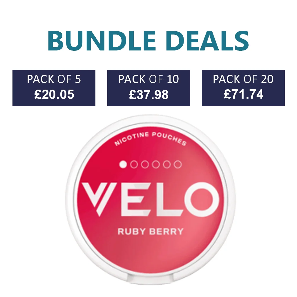 VELO Ruby Berry Nicotine Pouches