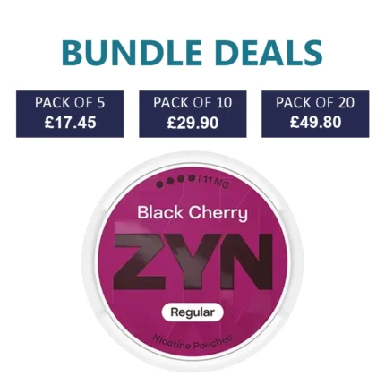 ZYN Black Cherry Nicotine Pouches - 11mg