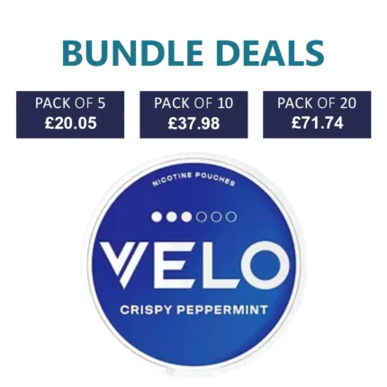 VELO Crispy Peppermint Mini Nicotine Pouch
