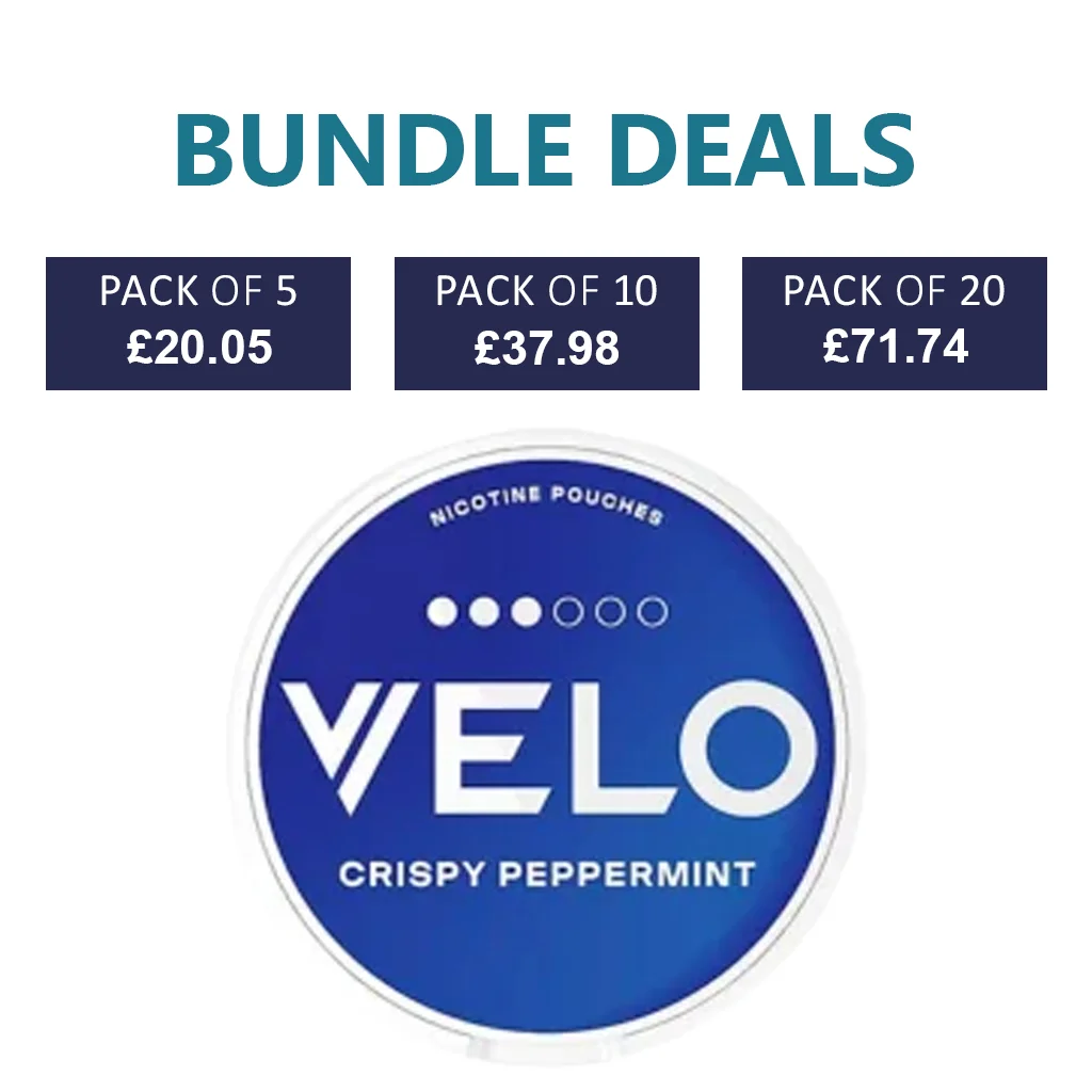 VELO Crispy Peppermint Mini Nicotine Pouch