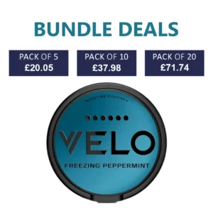 VELO Freezing Peppermint Max Nicotine Pouch