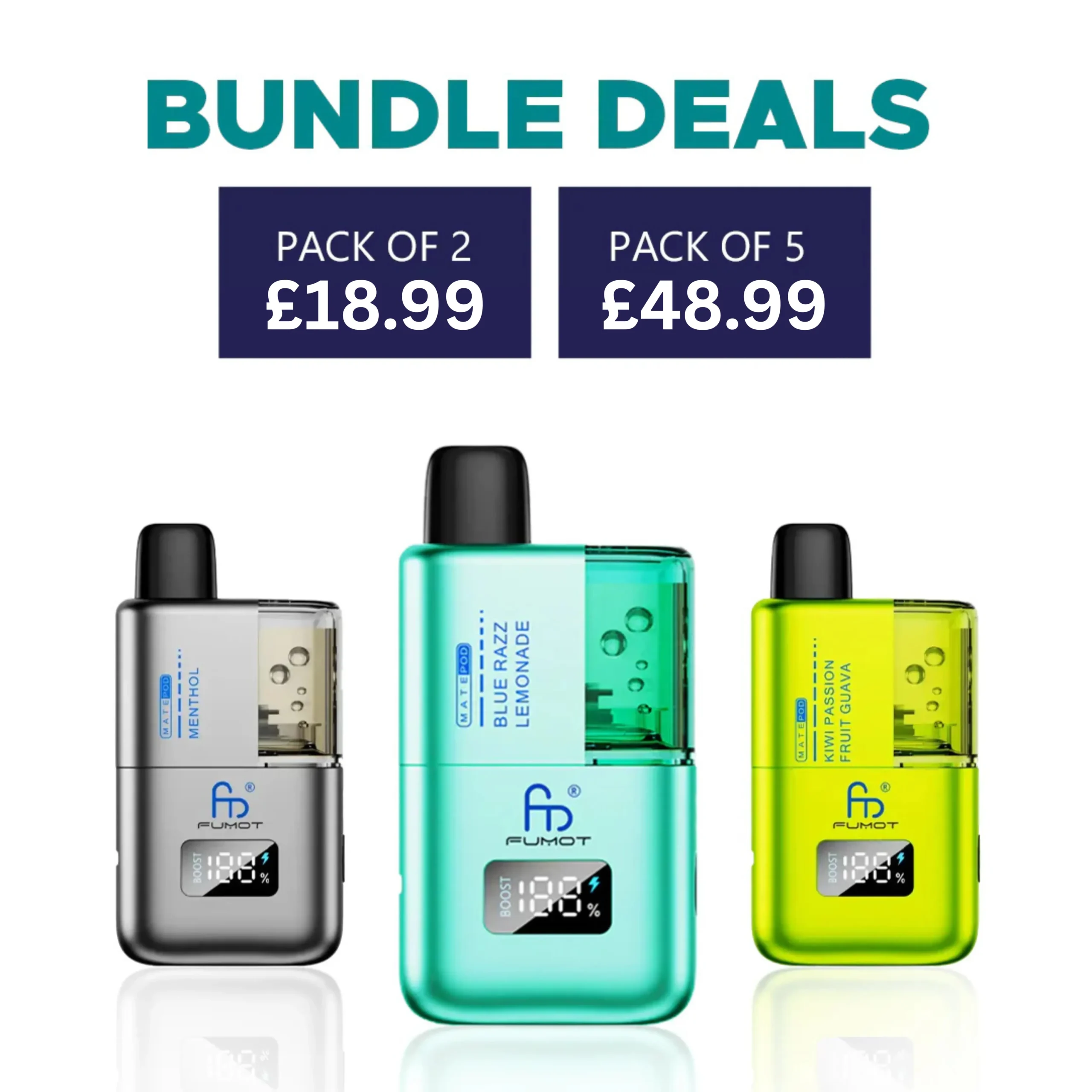 Fumot RandM Mate Pod Kit 10,000 10k Puffs Prefilled Vape Kit