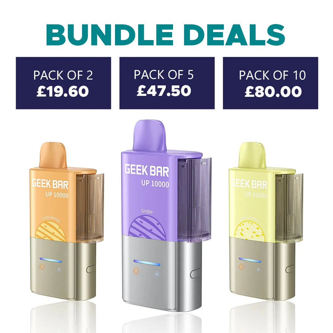 Geek Bar UP 10,000 Puffs Prefilled Pod Kit