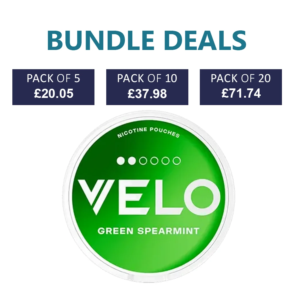 VELO Green Spearmint Nicotine Pouch