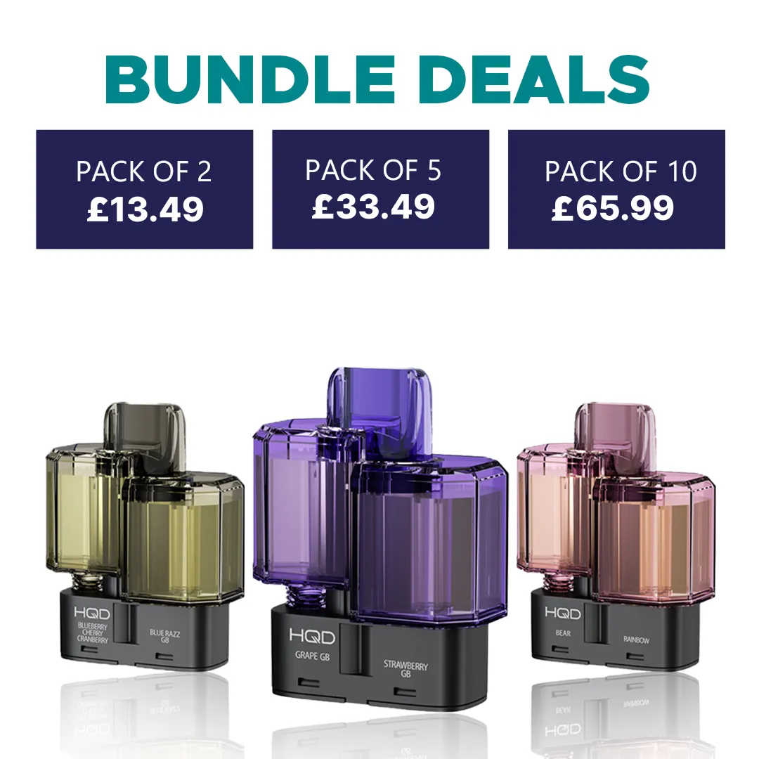 HQD Glow Air 35k Prefilled Refill Pods