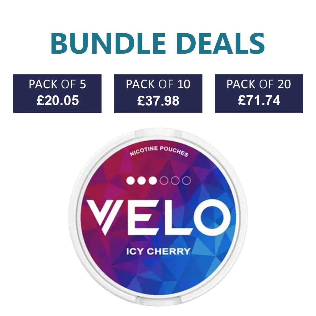 VELO Icy Cherry Nicotine Pouch - 8mg