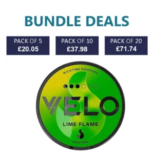 VELO Lime Flame Nicotine Pouch