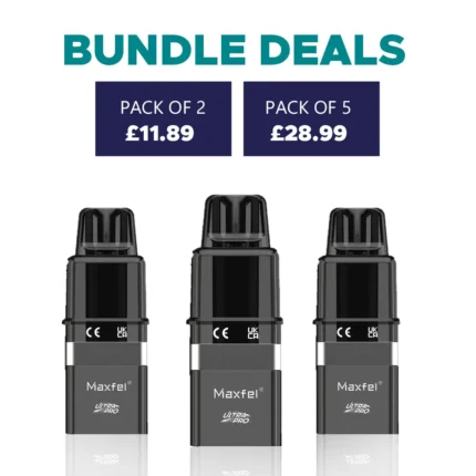 Maxfel ULTRA 35k refill/Replacement Pods