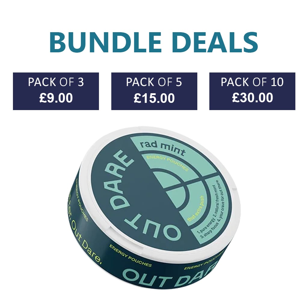 OUTDARE Rad Mint Caffeine Pouch - 50mg