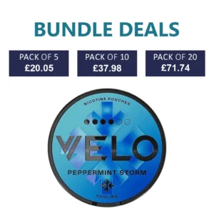 VELO Peppermint Storm Nicotine Pouch