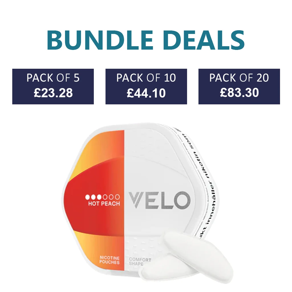 VELO Shift Hot Peach Nicotine Pouch - 8mg