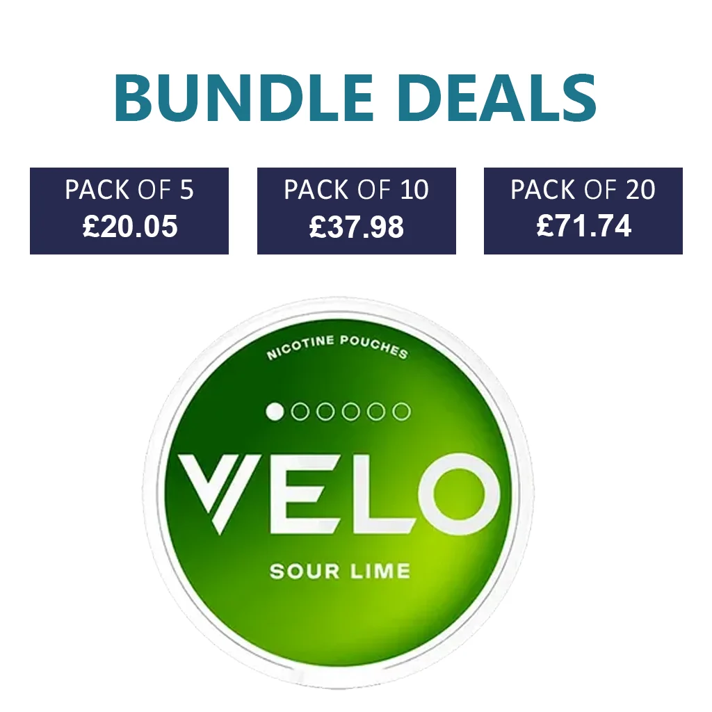 VELO Sour Lime Mini Nicotine Pouch - 4mg