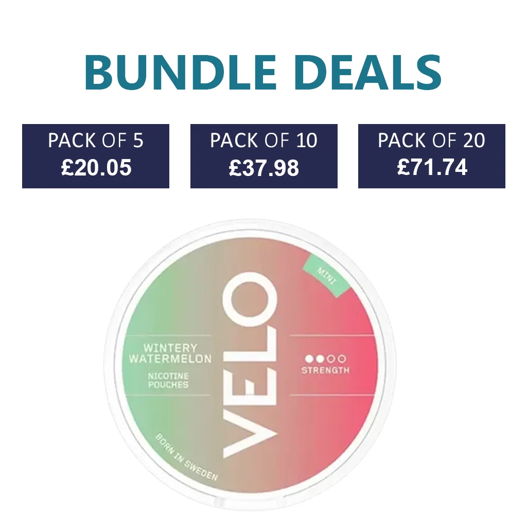 VELO Wintery Watermelon Mini Nicotine Pouch - 6mg