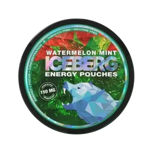 ICEBERG Energy Watermelon Mint Caffeine Pouch (150mg Caffeine)
