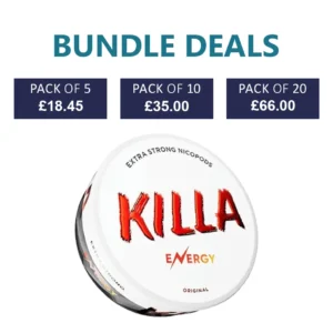 KILLA Energy Nicotine Pouch - 16mg