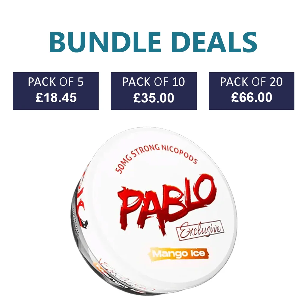 PABLO Exclusive Mango Ice Nicotine Pouch - 30mg