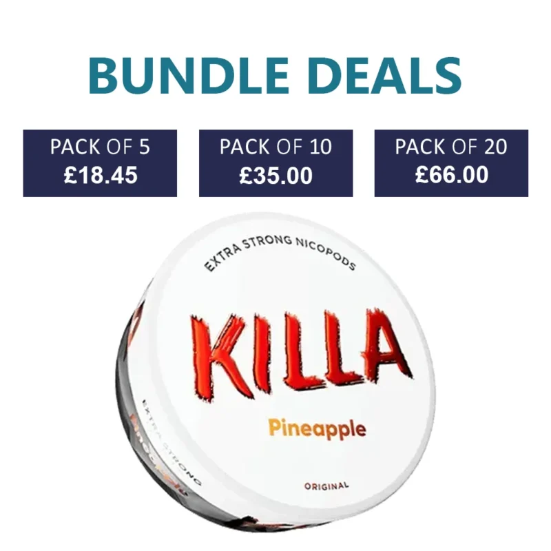 KILLA Pineapple Nicotine Pouch - 16mg