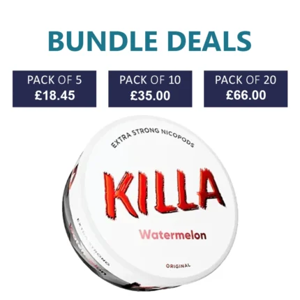 KILLA Watermelon Nicotine Pouch - 16mg