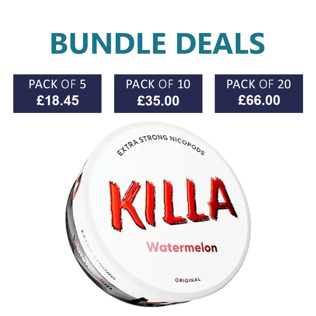 KILLA Watermelon Nicotine Pouch - 16mg