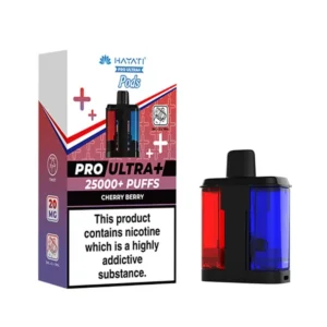 Cherry Berry Pro Ultra Plus 25K Prefilled Pod & Refill by Hayati